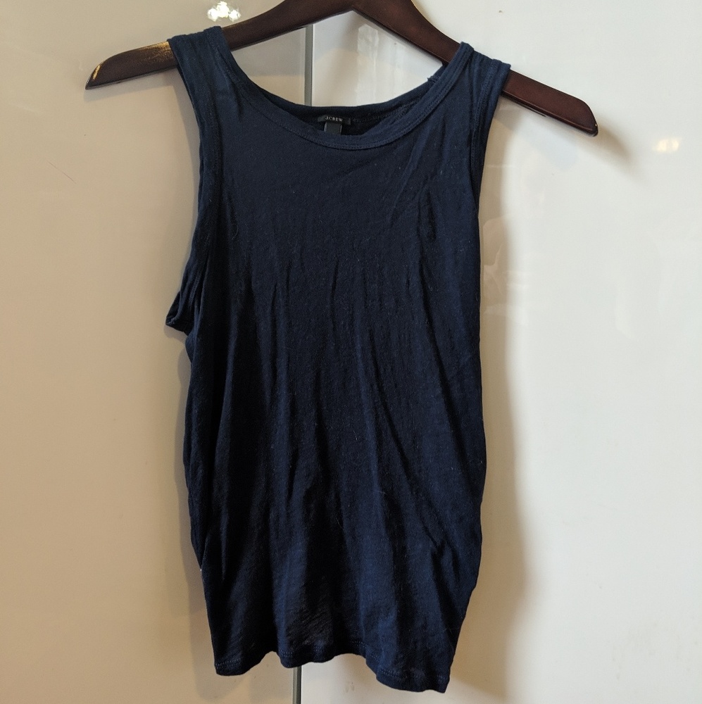 J. Crew tie back cotton tank